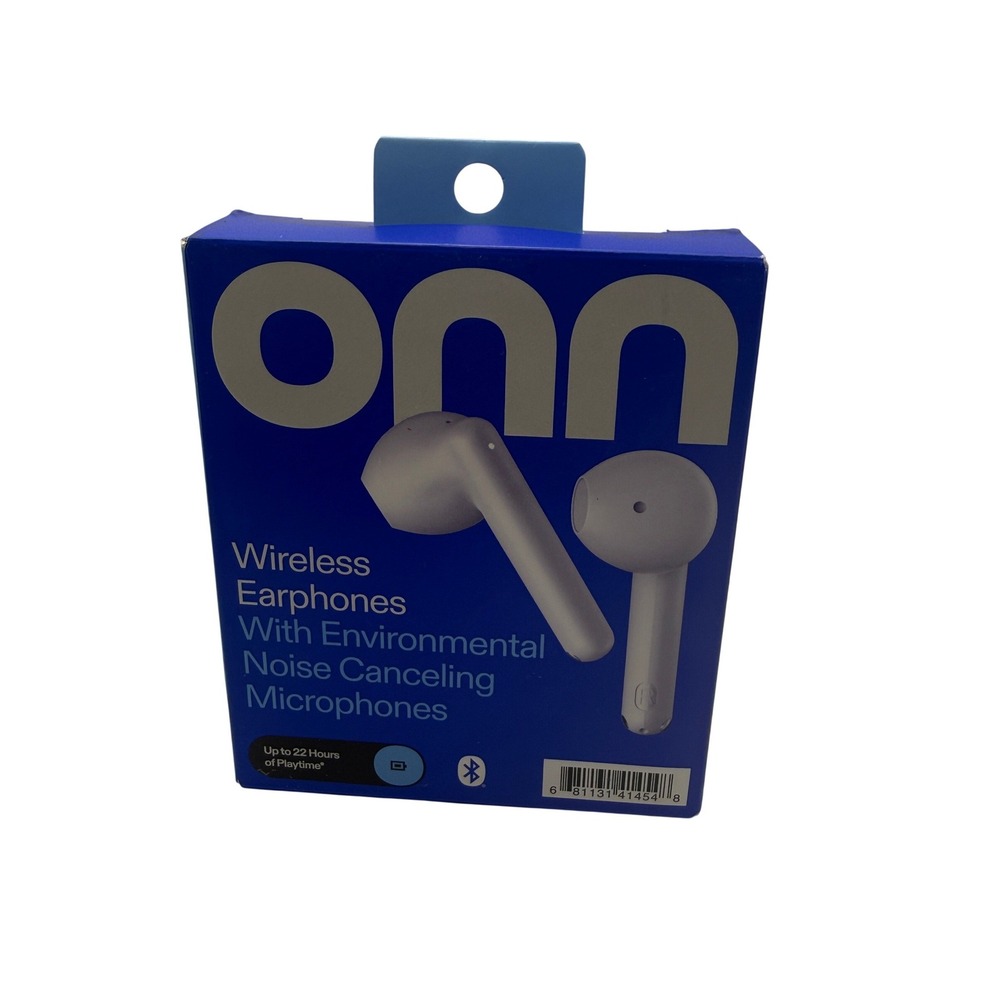 Groove Onn. Wireless Earphones w/Noise Cancellation IPX4 & Charging Case NEW